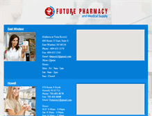 Tablet Screenshot of futurepharmacynj.com